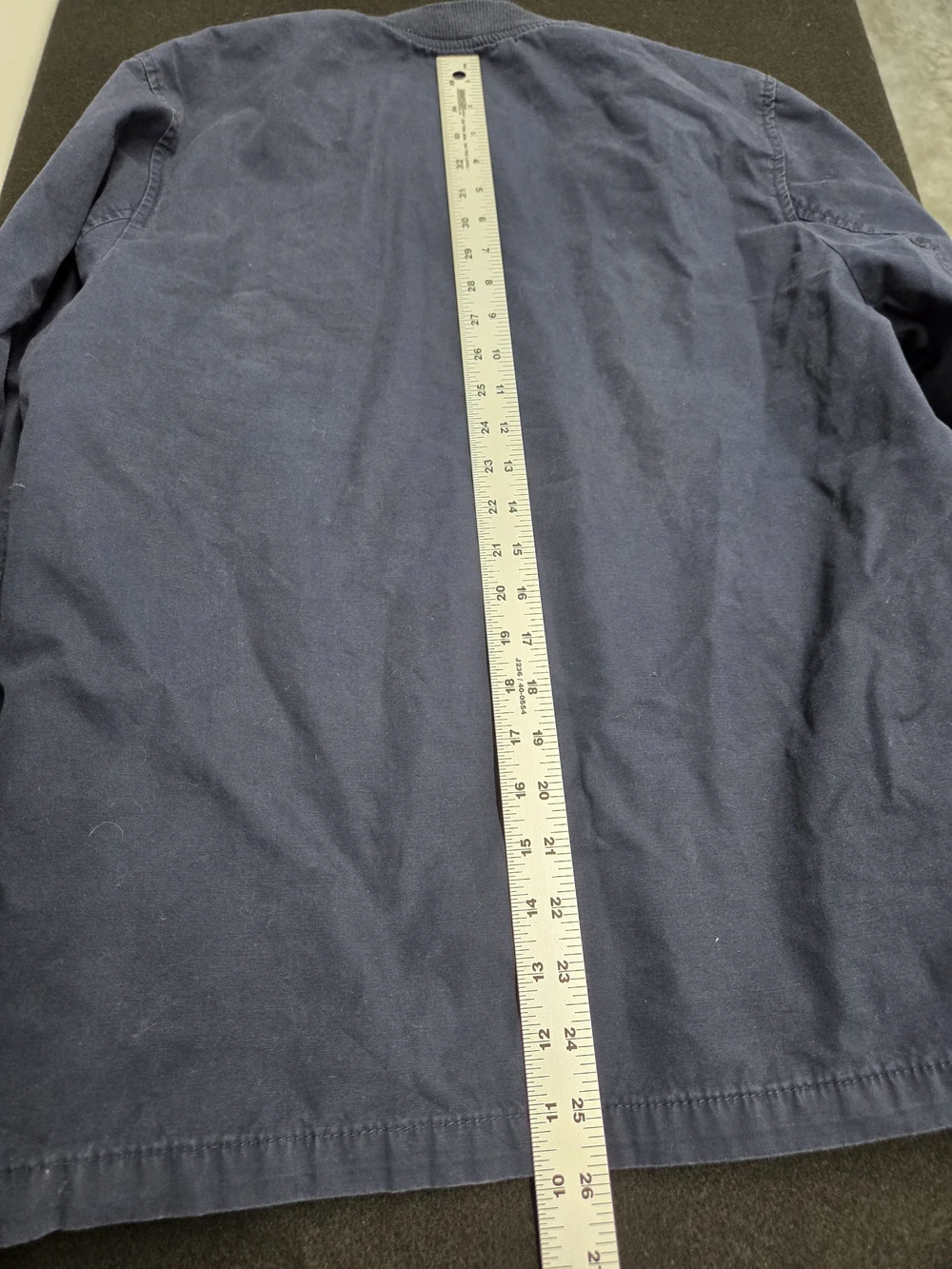 J Crew Everyday Bomber Jacket Mens Size S Navy Blue Menswear Gorpcore Normcore